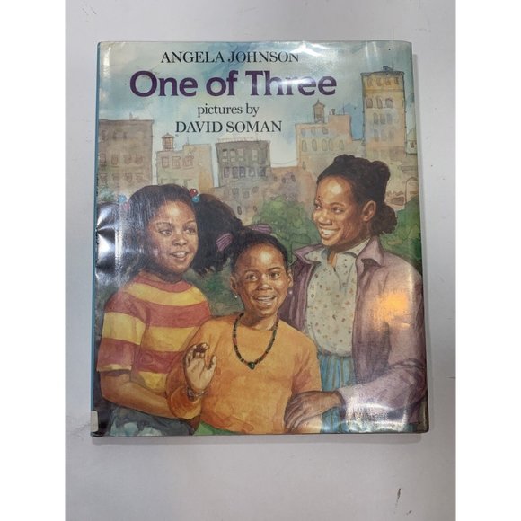 Vintage Children’s Book: “One Of Three” by Angela Johnson, 1991 - Picture 1 of 12